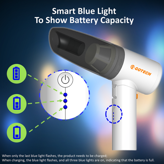 Portable Wireless Car Vacuum Cleaner - Image 2