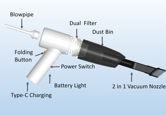 Portable Wireless Car Vacuum Cleaner - Image 6