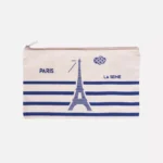 Eiffel Tower Pouch (The Seine in Paris)