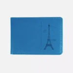 Elegance Blue Eiffel Tower Card Holder