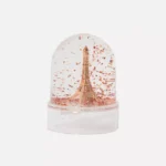 Mini Copper Eiffel Tower Snow Globe - Image 2