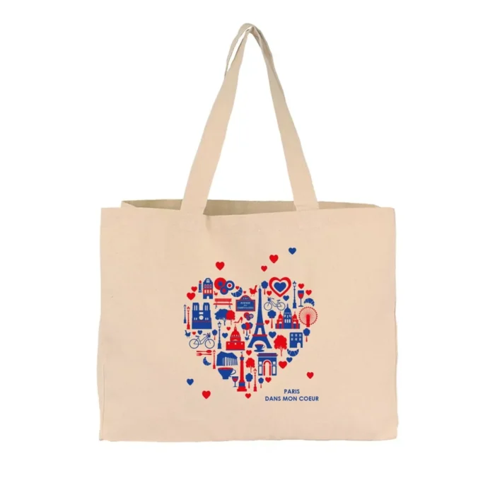 Tote bag Paris in my heart - Image 1