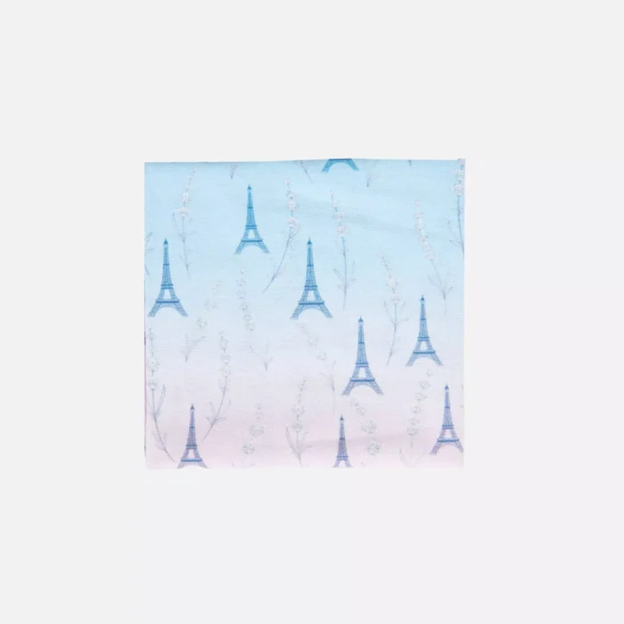 Eiffel Tower and flowers choker (Neck warmer) - Image 1
